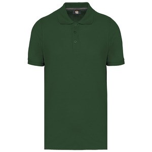 WK. Designed To Work WK274 - Polo Antibacteriano Hombre Forest Green