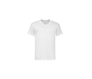 Stedman ST2300 - Herren-V-Ausschnitt-T-Shirt Weiß