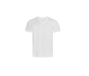 Stedman ST9010 - Ben V-Neck-T-Shirt Weiß