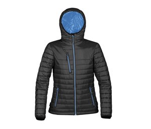 STORMTECH SHAFP1W - Doudoune à capuche femme Black/ Marine Blue