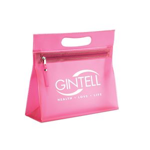 GiftRetail IT2558 - MOONLIGHT Transparente Kosmetiktasche Fuchsie