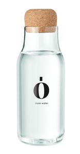 GiftRetail MO6284 - OSNA Flasche Borosilikatglas 600ml Transparent