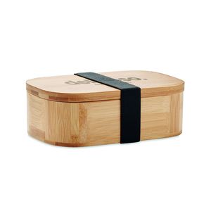 GiftRetail MO6377 - LADEN Lunchbox Bambus 650ml Wood