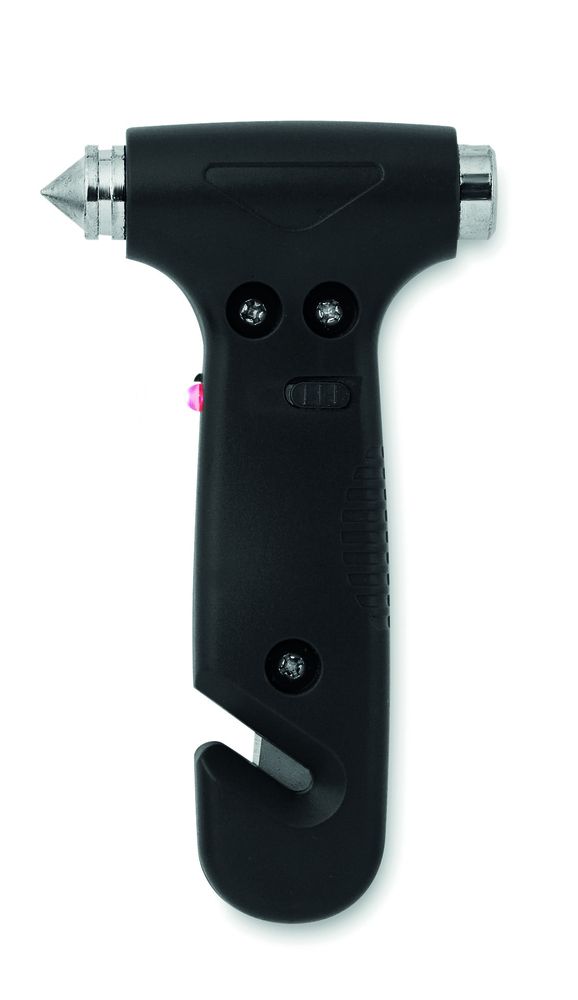 GiftRetail MO8470 - RESQ 3 in 1 Notfall-Hammer