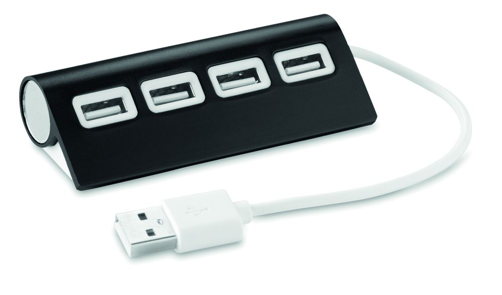 GiftRetail MO8853 - ALUHUB 4 Port USB Hub