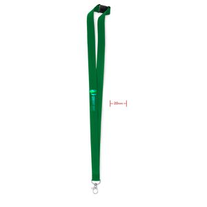 GiftRetail MO9354 - PANY Lanyard mit Karabiner 20mm Green