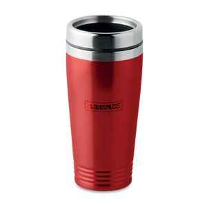 GiftRetail MO9618 - RODEO COLOUR Doppelwandiger Trinkbecher Rot