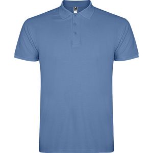 Roly PO6638 - STAR Kurzärmeliges Poloshirt Riviera Blue