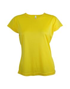 Mustaghata GAZELLE - Aktives T-Shirt für Frauen 125 g Col en u Gelb