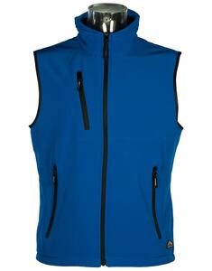 Mustaghata MONTEVISO - BodyWarmer Softshell Unisex 2 Schichten Royal