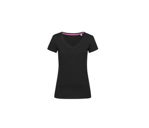 Stedman ST9130 - Megan V-Neck Ladies T-Shirt Black Opal