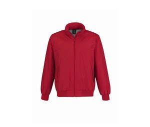 B&C BC330 - Crew Bomber Jacke Red