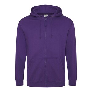 AWDIS JH050 - Sweatshirt mit Reißverschluss Purple