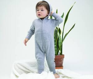 Babybugz BZ025 - Baby und Kleinkind Strampler Dusty Blue