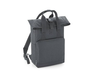 Bag Base BG118 - TWIN HANDLE ROLL-TOP RUCKSACK Graphite Grey