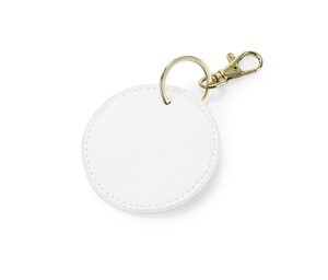 Bag Base BG745 - BOUTIQUE CIRCULAR KEY CLIP Soft White