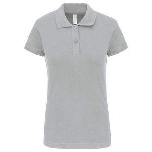 Kariban K240 - Brooke - Damen Kurzarm Poloshirt Snow Grey