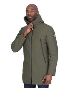 Mustaghata VERMONT - Softshell Jacke Unisex mit abnehmbarem Hood Hooddooh Kaki Green