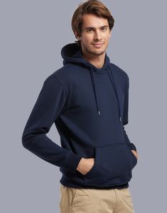 Les Filosophes ROUSSEAU - Bio -Baumwolle Unisex Hoodie in Frankreich hergestellt Navy