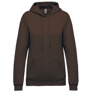 Kariban K473 - Damen Kapuzensweatshirt Chocolate