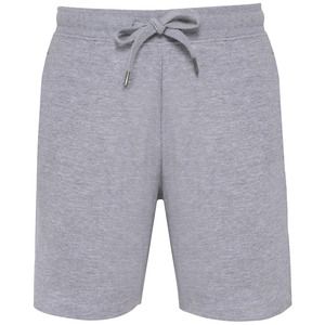 Kariban K757 - Umweltfreundliche Bermuda-Shorts für Herren aus ungebürstetem Molton Oxford Grey
