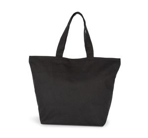 Kimood KI0295 - Shoppingtasche mit Falter, erhältlich in unterschiedlichen Größen Black