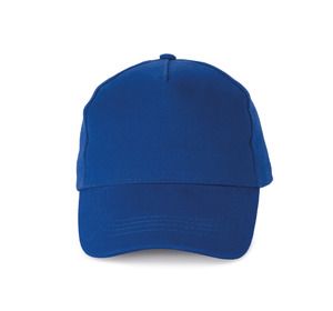 K-up KP162 - Sportkappe mit 5 Panels aus dicker Baumwolle Royal Blue