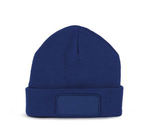 K-up KP894 - Mütze mit Patch und Thinsulate-Futter Royal Blue