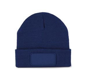 K-up KP895 - Mütze mit Patch Royal Blue