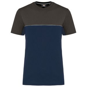 WK. Designed To Work WK304 - Zweifarbiges umweltfreundliches Unisex-T-Shirt mit kurzen Ärmeln