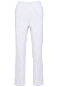 WK. Designed To Work WK708 - Damenhose aus Baumwollpolyester Weiß