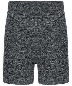 Tombo TL309 - Bedruckte, nahtlose Kindershorts Dark Grey Marl