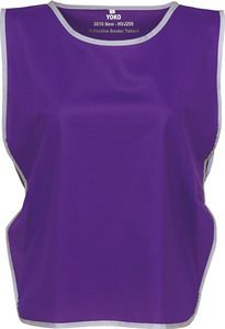 Yoko YHVJ259 - Hi Vis Reflective Border Tabard Purple