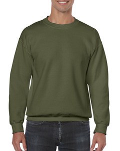 Gildan GIL18000 - Pullover Crewneck Heavyblend Unisex Militärisch Grün