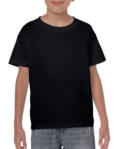 Gildan GIL5000B - T-Shirt schwere Baumwoll-SS für Kinder Schwarz