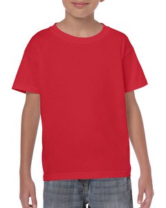 Gildan GIL5000B - T-Shirt schwere Baumwoll-SS für Kinder Rot