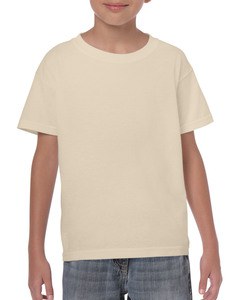 Gildan GIL5000B - T-Shirt schwere Baumwoll-SS für Kinder Sand