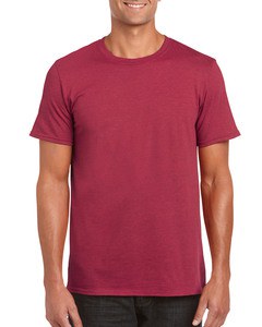 Gildan GIL64000 - T-Shirt Softstyle SS für ihn Antique Cherry Red