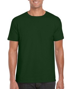 Gildan GIL64000 - T-Shirt Softstyle SS für ihn Wald Grün