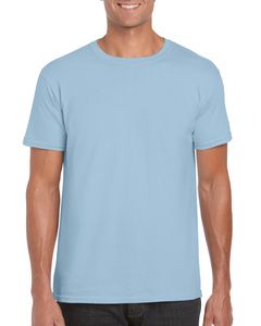 Gildan GIL64000 - T-Shirt Softstyle SS für ihn helles blau