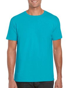 Gildan GIL64000 - T-Shirt Softstyle SS für ihn Tropical Blue