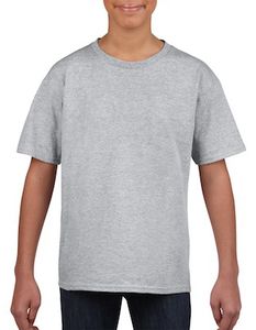 Gildan GIL64000B - T-Shirt Softstyle SS für Kinder Kinder Sports Grey