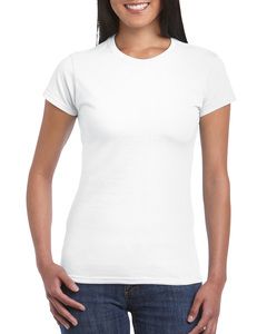 Gildan GIL64000L - T-Shirt Softstyle SS für für Weiß