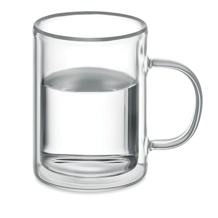 GiftRetail MO6889 - SUBLIMGLOSS+ Kaffeebecher Glas 225 ml