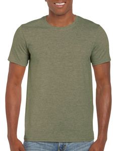 Gildan GIL64000 - T-Shirt Softstyle SS für ihn H. MilitaryGreen Delete 21