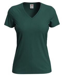 Stedman STE2700 - T-Shirt mit V-Ausschnitt für Damen Bottle Green