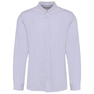 Kariban Premium PK503 - Oxford-Herrenhemd mit langen Ärmeln Oxford Lavender