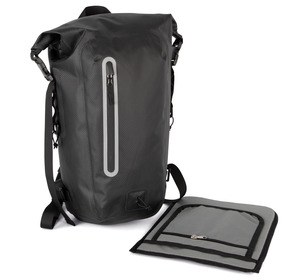 Kimood KI0188 - Wasserabweisender Rucksack mit Helmfach Black