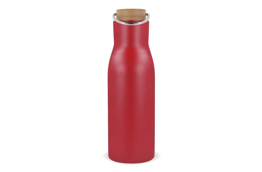 TopPoint LT98900 - Isolier-Flasche mit Bambusdeckel, 500ml