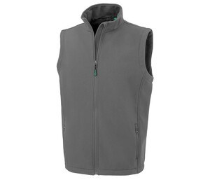 Result RS902M - Herren recycelte Polyester -Softshell BodyWarmer Workguard Grey